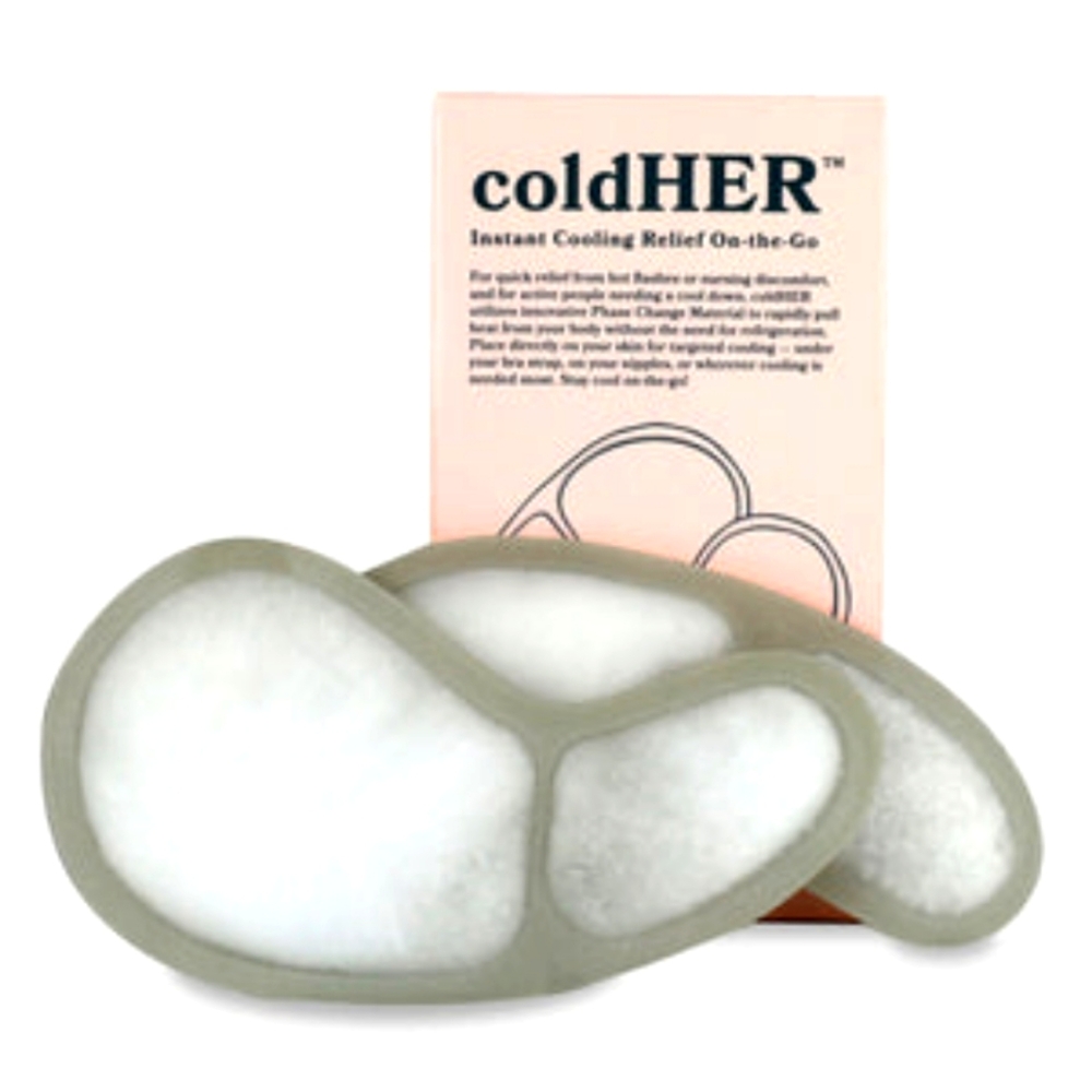 JOYLUX 80° coldHER™ Cooling Bra Inserts, NEVER OPENED, STILL IN ORIG PKG